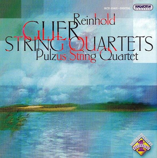 Gliere - String Quartets nos. 1  2 Pulzus String Quartet - cover-a.jpg