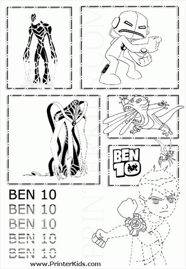 Ben10 - Ben10 - kolorowanka 35.GIF
