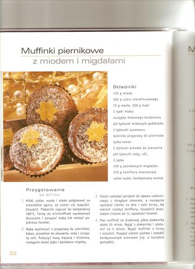 Muffinki - 052 Muffinki piernikowe z miodem i migdałami.jpg