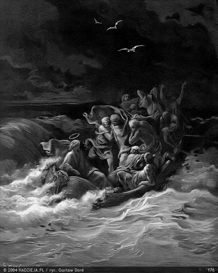 Grafiki Gustawa Dor do Biblii Jakuba Wujka - 176 Jezus ucisza burzę na morzu Ś. Marek 4,39.jpg